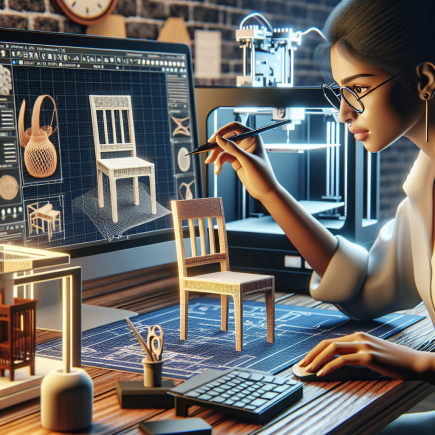 Bagaimana Teknologi 3D Printing Mengubah Cara Desainer Furniture Bekerja